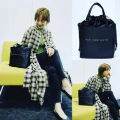 【新品未開封】kiki and days 伊藤千晃 サテンミニトートバッグピンク