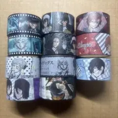 文豪ストレイドッグス マスキングテープくじ 11個セット