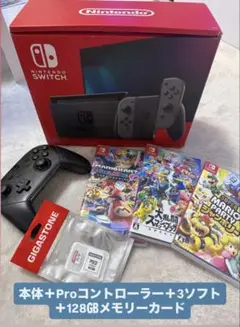 ＊Nintendo switchセット＊コントローラー人気ソフトメモリーカード付