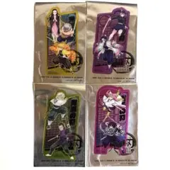 鬼滅の刃 入場者特典 クリアカード 4枚セット