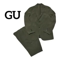GU ジーユー ドライストレッチイージー アンクルトラウザーCL セットアップ