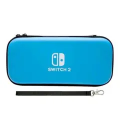【新品】Nintendo Switch 2 収納ケース 青