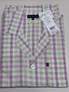 Munsingwear チェック柄 半袖パジャマ Sサイズ