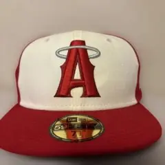New Era 59FIFTY アナハイム エンジェルス 天使の輪 ツートン