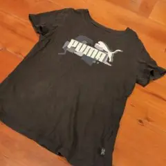 PUMA ブラック Tシャツ　サイズ１５０　半袖