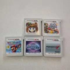 ニンテンドー3DS ゲームソフト 5本セット ソフトのみケースなし