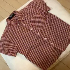 Y-アパレル 半袖チェックシャツ
