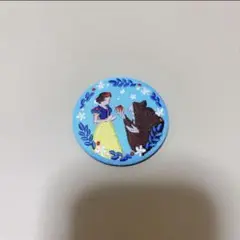 ディズニー　刺繍缶バッジ　白雪姫