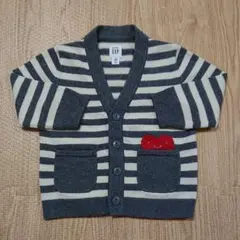 新品☆babyGAP☆カーディガン☆ハート☆70