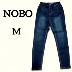 美品✨NOBO【M】スーパーハイライズ スキニーデニム