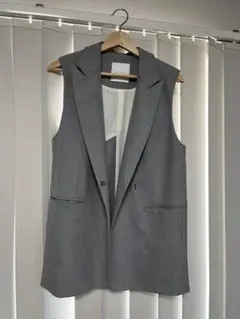 ESTNATION グレー ジレ　美品