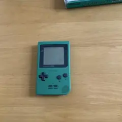 ゲームボーイポケット MGB-001 グリーン　ジャンク品　電源つかない