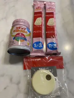 明治ステップ　らくらくミルク120mL1缶＋スティック2本＋アタッチメント1個