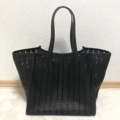 グリーンレーベルリラクシング メッシュトートバッグ ブラック