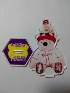 則本昂大選手　楽天イーグルス　イーグルスベア　アクリルスタンド