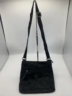 ナイロン製 ブラック ショルダーバッグ
