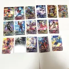 仮面ライダー　ガンバライジング　ビルド　ゴースト　16枚まとめ