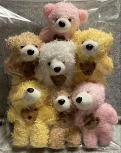 くまクッキー付きマスコット　BC付きマスコット 7個セット②