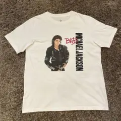 マイケルジャクソン Tシャツ ホワイト白 M GU MichaelJackson