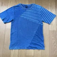 M&S インディゴ Tシャツ サイズM