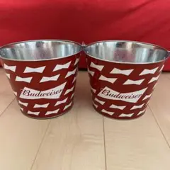 Budweiser バケツ 2個セット
