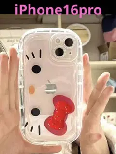 在庫セール♪ iPhone16pro ケース　キティちゃん　新品　匿名配送無料♪