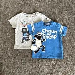 ひつじのショーン　キッズTシャツ　2枚セット