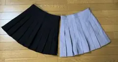 Shang Pin プリーツミニスカート　2点セット　M