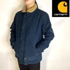 カーハート シェフフィールドJ ネイビー メンズM 裏フリース