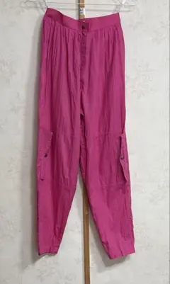 HL COTE D'AZURピンクポケット付きパンツ9号
