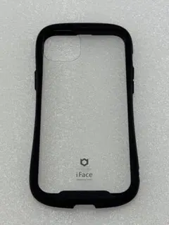 iFace iPhone14 plus用　黒色スマホカバー
