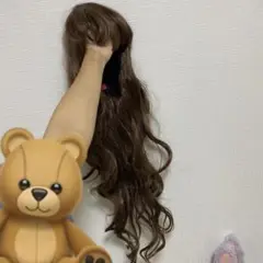ロングヘア ウィッグ 65cm