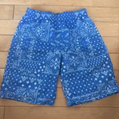 TIGORA バンダナ柄 ハーフパンツ 160