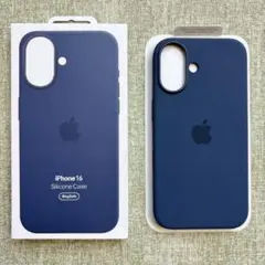 新品未使用· iPhone 16 シリコンケース MagSafe ストームブルー