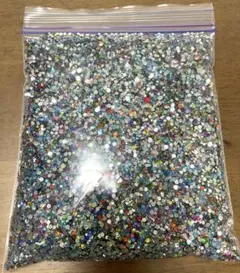 ダイヤモンドビーズ　ラウンドビーズ　いろいろMIXカラー　まとめ売り　約400g