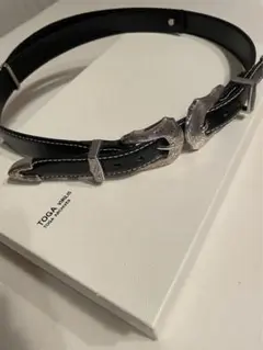 【美品】TOGA VIRILIS ダブルバックルベルト