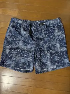 Columbia ネイビー バンダナ柄 ショートパンツ