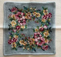 レイクアルスター　花柄　タオルハンカチ