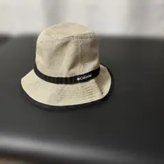 Columbia バケットハット S/M ベージュ/ブラック