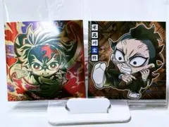 送料込/鬼滅の刃 ディフォルメシール ウエハース 其ノ十三　無限レア 竈門炭治郎