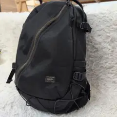極美品 ポーター 吉田カバン シングス リュック ストレッチコード ナイロン 黒