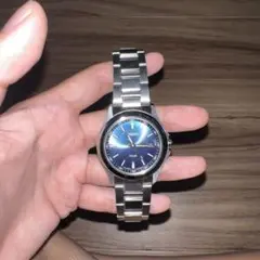 SEIKO SOLAR アナログ時計 ブルー