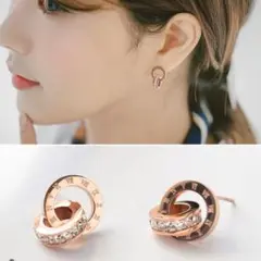 新品送料無料☆ジュエリーボックス付き☆CZジルコニアピアス☆アレルギー対応