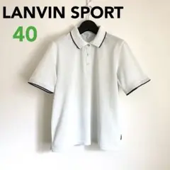LANVIN SPORT ランバンスポール 半袖 ポロシャツ ゴルフウェア L