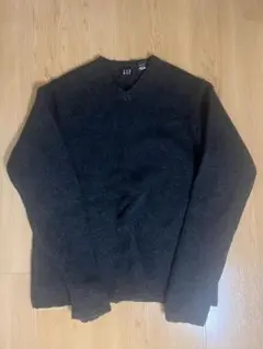 OLDGAP ダークグレー Vネックセーター M
