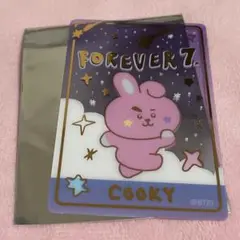 BT21 The Journey 箔押しクリアカードCOOKY ロフト　購入特典