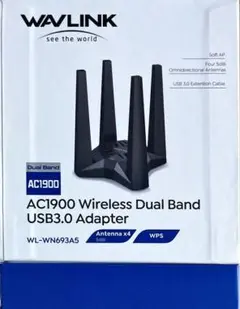 WAVLINK AC1900 無線USBアダプター