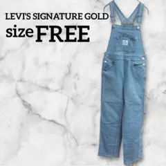 LEVI'S SIGNATURE GOLD【FREE】オーバーオール 海外古着
