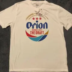オリオンビールTシャツ 白 Lサイズ アクリルキーホルダー付き