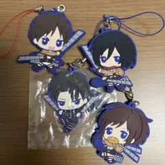 進撃の巨人 ストラップ 4種セット